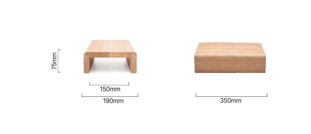 C-Arm Cap Small Oak