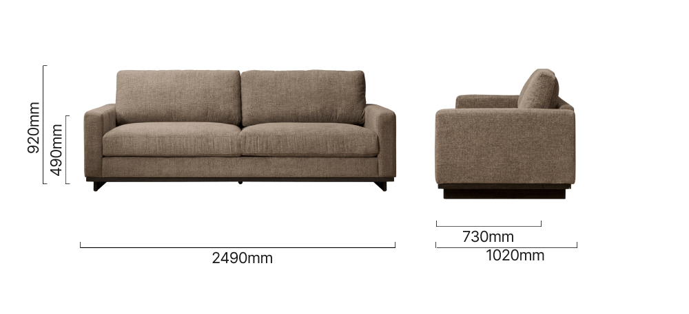 Lendavé Tuscan Dimensions