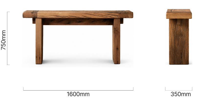 Thar Console Table Dimensions