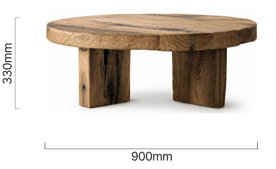 Mojave Round Coffee Table Dimensions