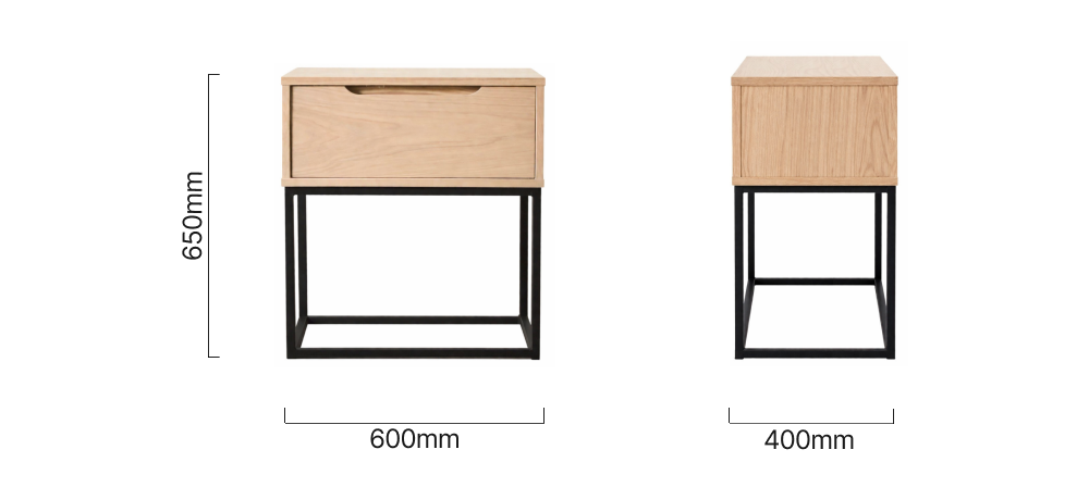 tankwa_1_drawer_pedestal_pale_wheat_dimensions
