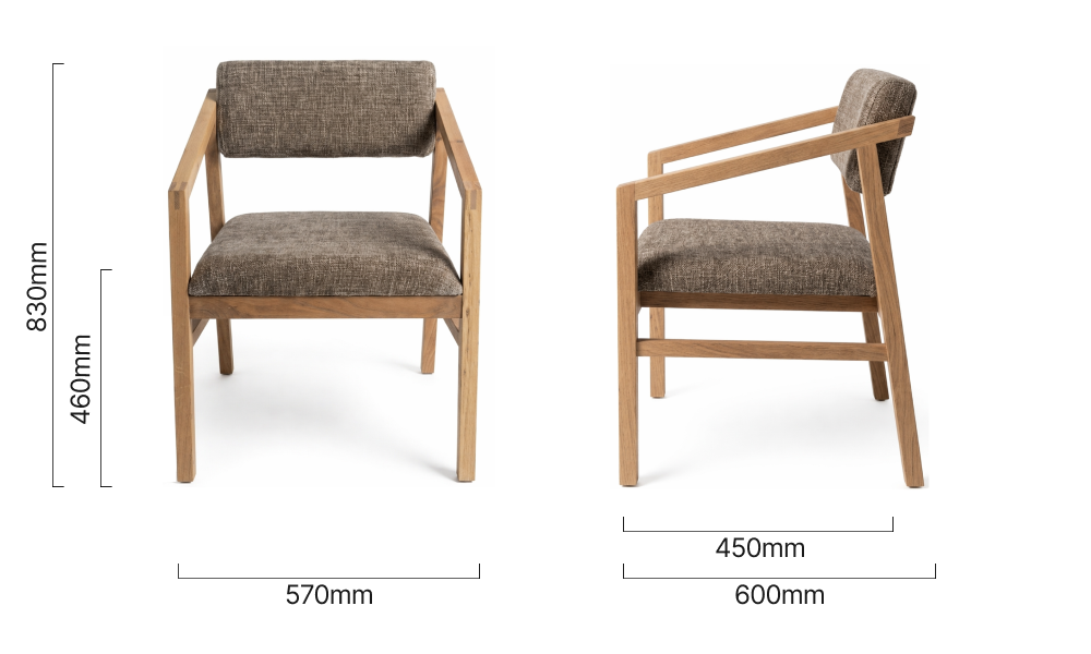 Jozi-Carver-Chair-Fabric-Fossil-Wave-Oak Dimensions