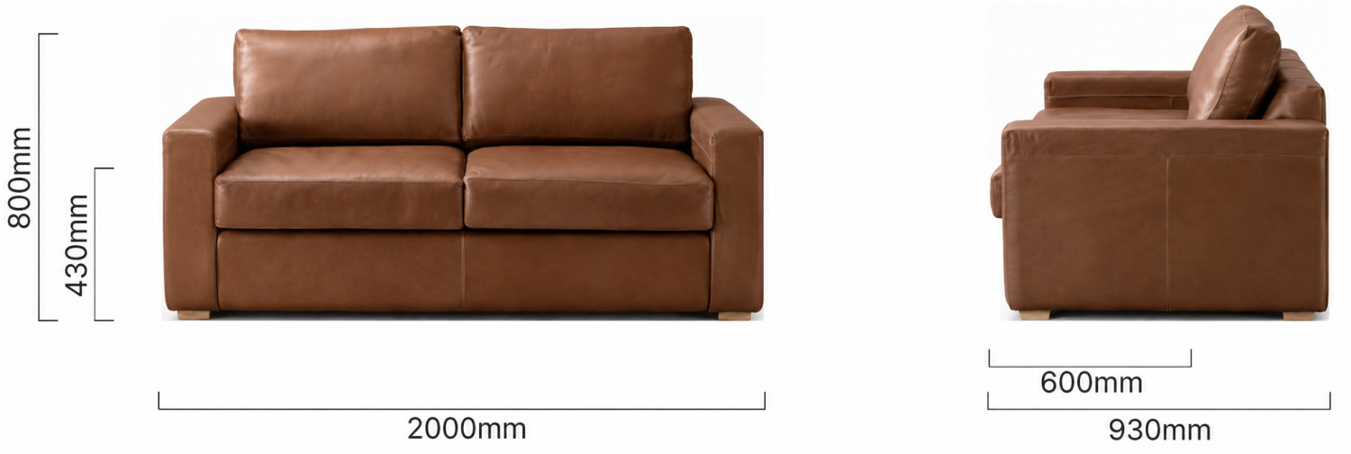 Clanwilliam Sleeper Couch Dimensions
