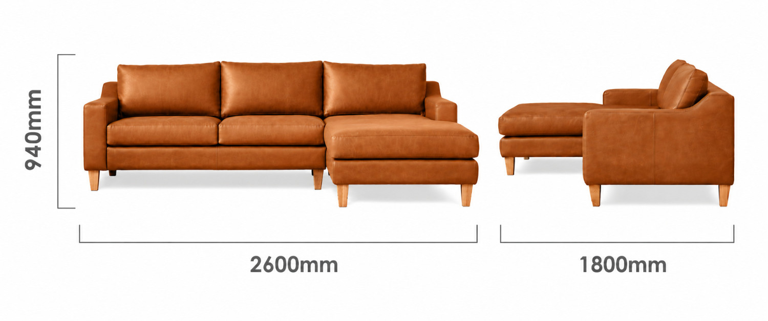 Douglas Daybed Ginger Dimensions
