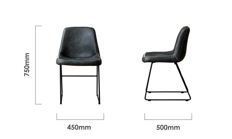 hand-stitched-leather-dining-chair-midnight-dimensions