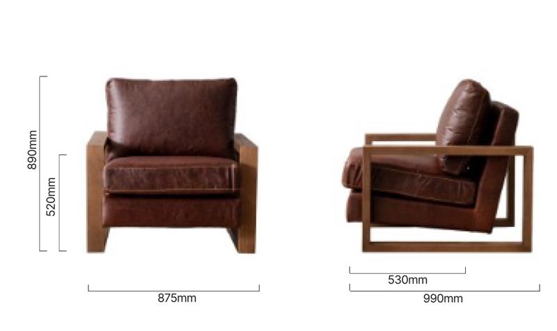 dravenso-leather-armchair-chestnut-dimensions