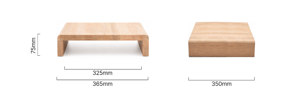 C-Arm Cap Extra Large Oak