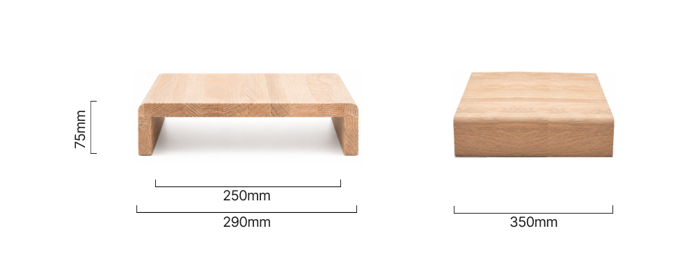 C-Arm Cap Large Oak