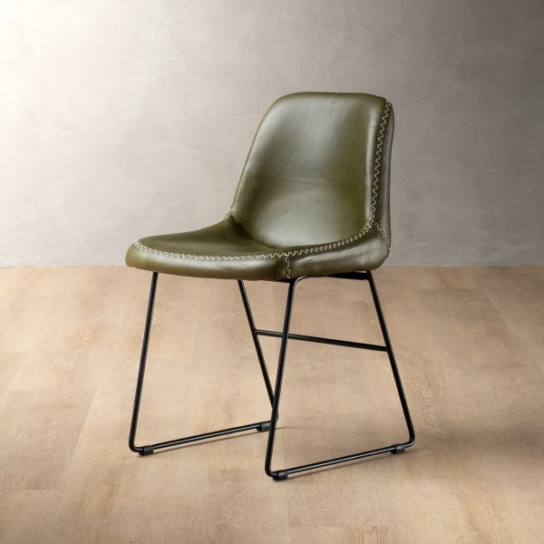 hand-stitched-leather-dining-chair-olive