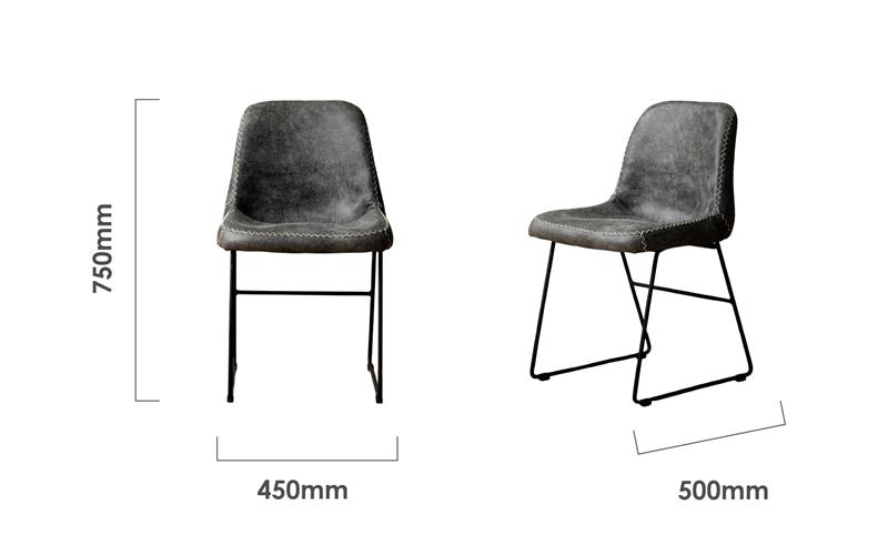 hand-stitched-leather-dining-chair-charcoal-dimensions