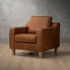 Douglas Leather Armchair Butterscotch