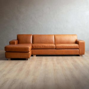Karoo-Classic-Leather-Corner-Couch-with-Daybed-Left-Ginger