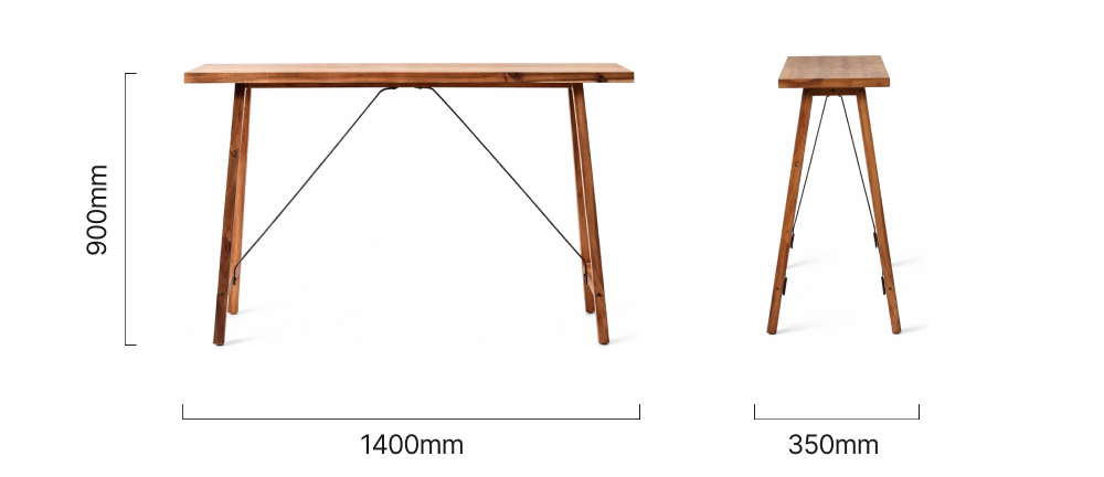 Sahara Light Server Blackwood Dimensions