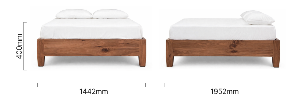 Adara_Bed_Base_double_BW_Dimensions