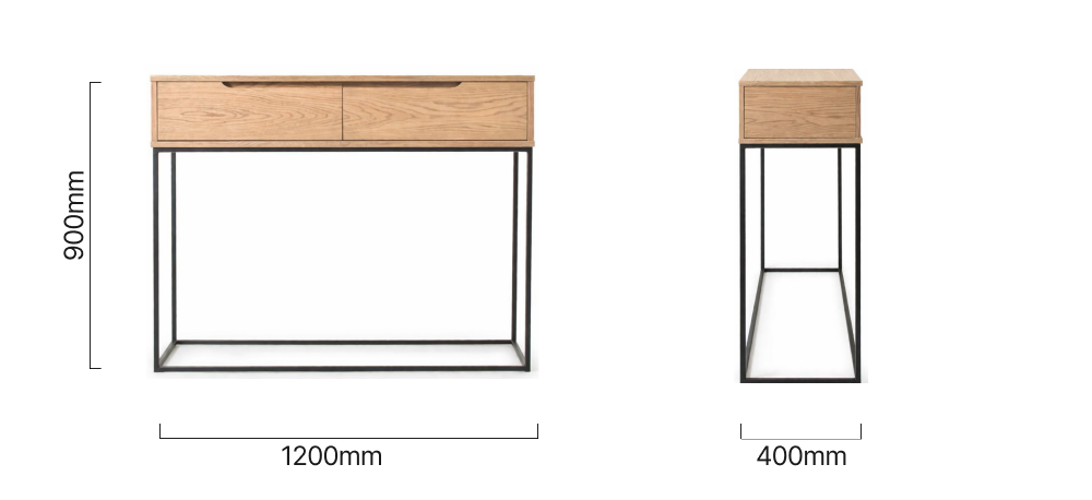 Tankwa_Server_2_Drawers_old_brown_Dimensions