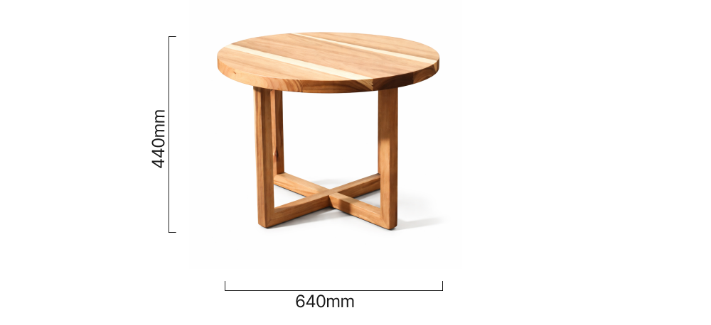 Namib Side Table Blackwood