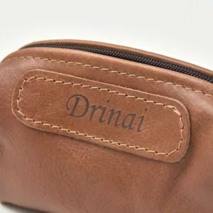 engraving-on-leather-leather-cosmetic bag-cosmetic-bag-toiletry-bag-leather cosmetic bag