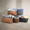 leather pouch with fabric-plush-pouch-leather pouch-leatherbag-leather-engraving-personalised-gifting-pouch-leatherbag-corporategifting