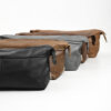 leather toiletry bag - unisex toiletry bag - toiletry bag-personalised gift idea-corporate gifting-bathroom-accessory