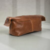 leather toiletry bag - unisex toiletry bag - toiletry bag-personalised gift idea-corporate gifting-bathroom-accessory