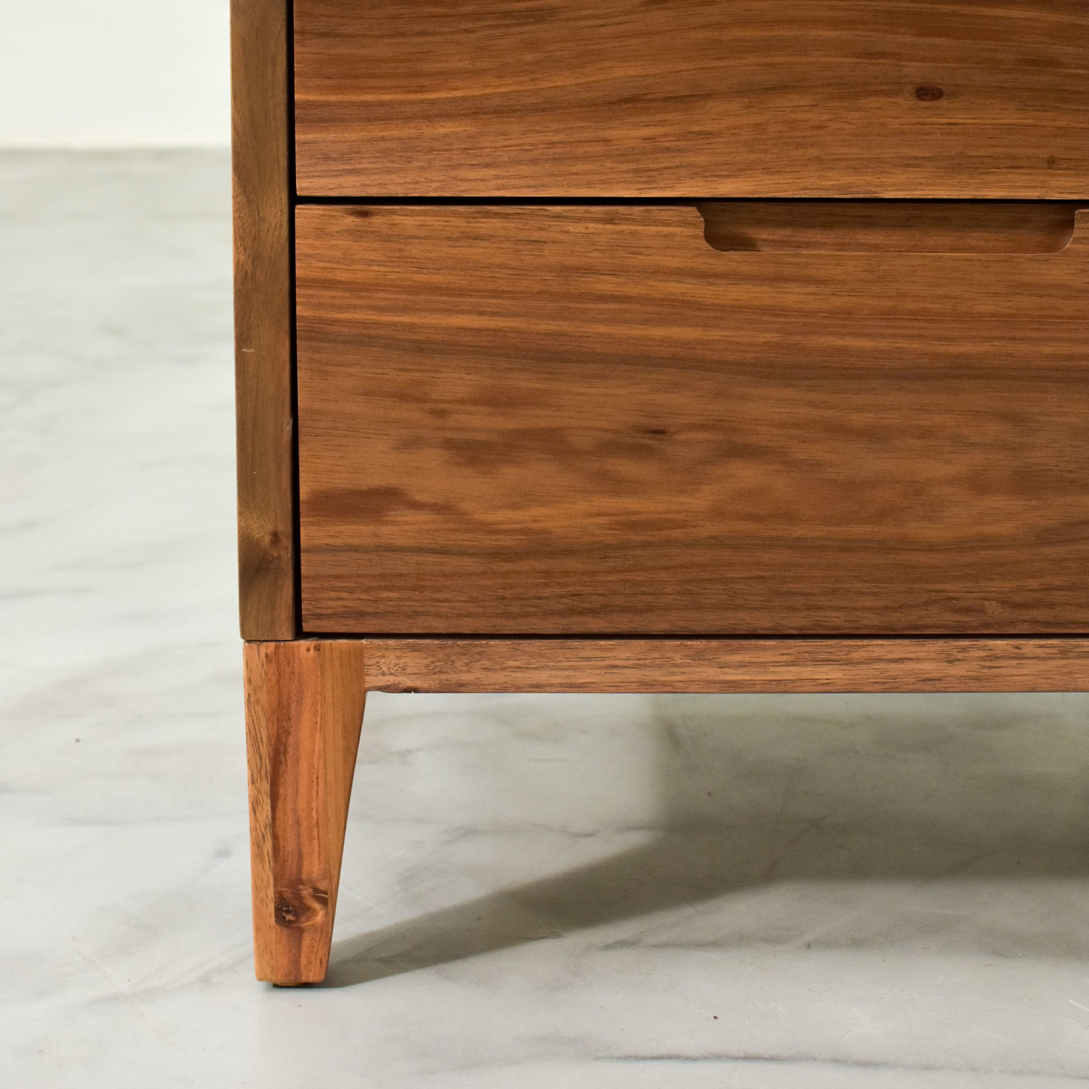 Cape Town Three Drawer Bedside Incanda Furniture