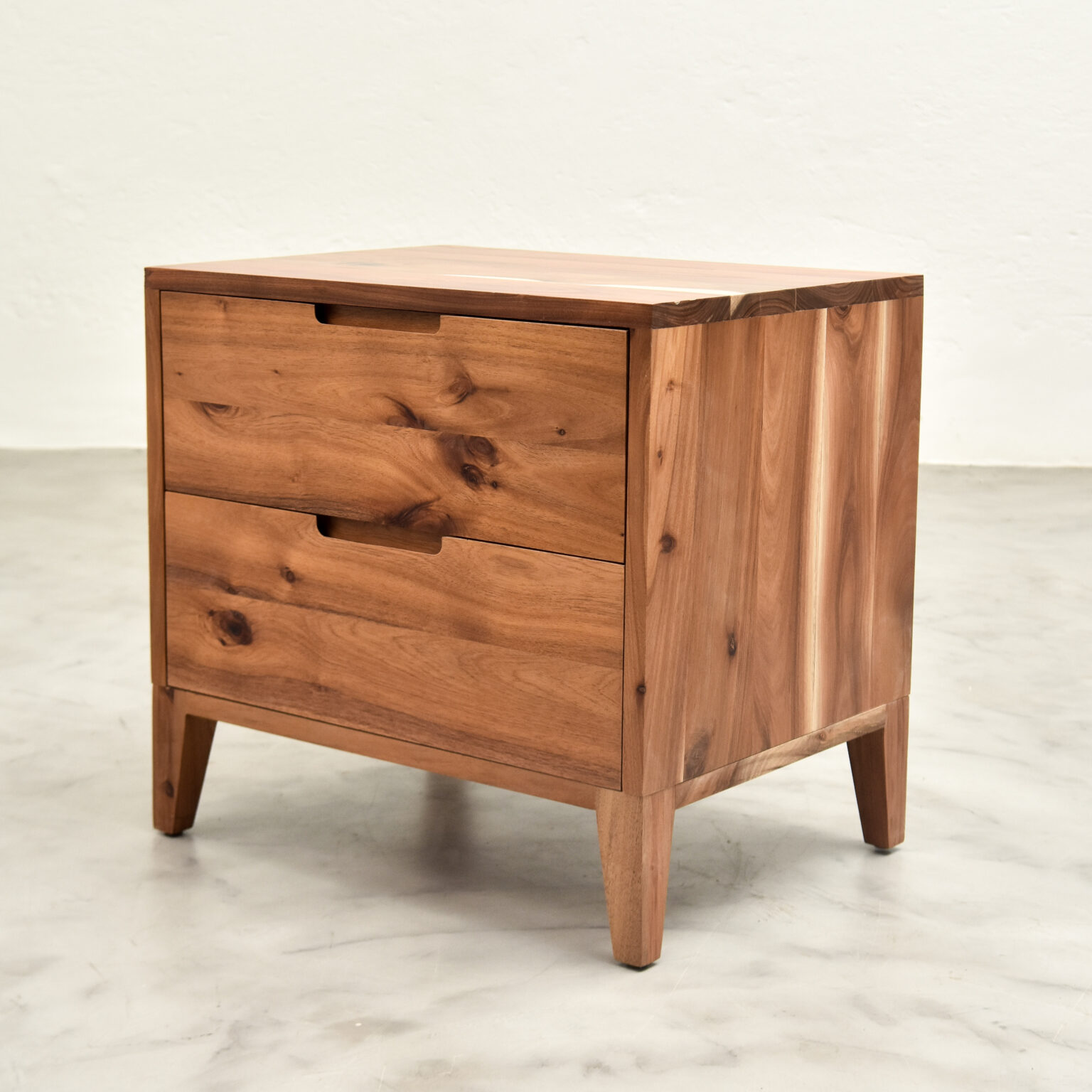 Cape Town Two Drawer Bedside Incanda Furniture