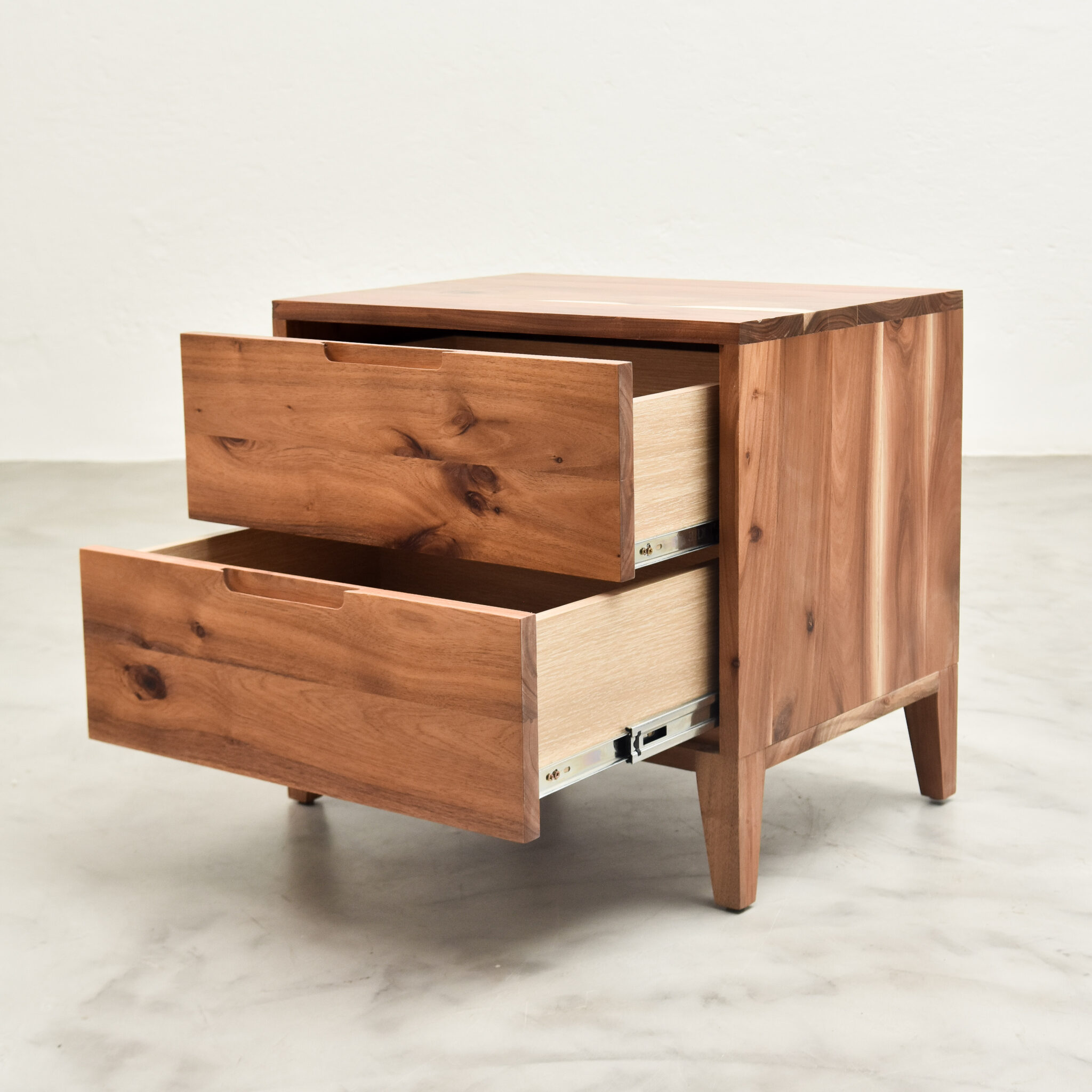 Cape Town Two Drawer Bedside Incanda Furniture