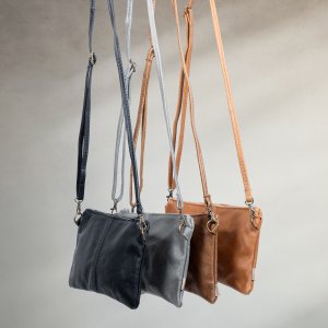 Leather Clutch Crossbody Bag - The Essence