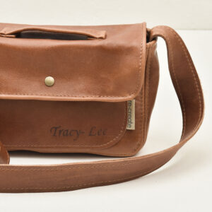 personalised engraving-personlaised branding- corporate gifting- engraving-leatherbag