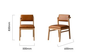 jozi-leather-dining-chair-oak-ginger-dimensions