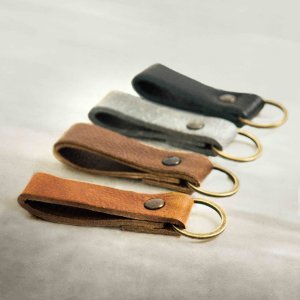 Leather Keyring (Loop)