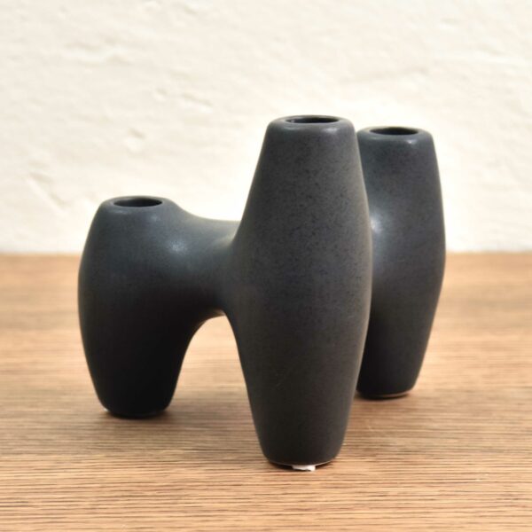 3-Arm-Graphite-Candle -Holder