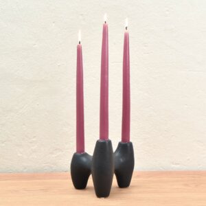 3-arm-graphite-candle -holder