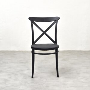 black-cross-chair