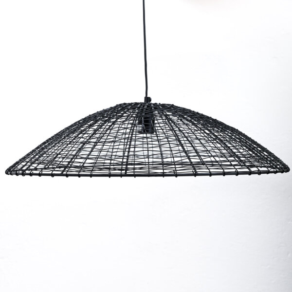 kolkata-half-pendant-black