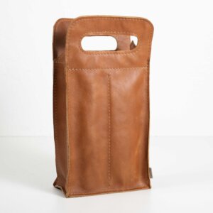 wine bag-wine gift bag-leather bag-leather wine carrier