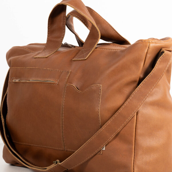 leather duffelbag-paddletennis-paddle-weekender-travelbag-leatherbag-gymbag-voyager-overnightbag