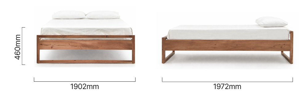 Houtbaai_Bed_Base_King_BW_Dimensions