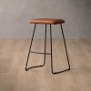 Sahara Tall Leather Bar Stool