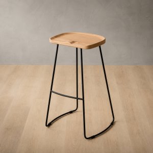 Sahara Tall Bar Stool - Oak