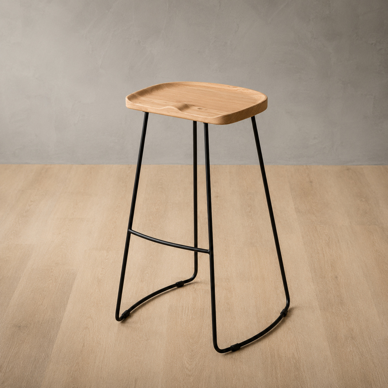 Sahara Tall Bar Stool - Oak
