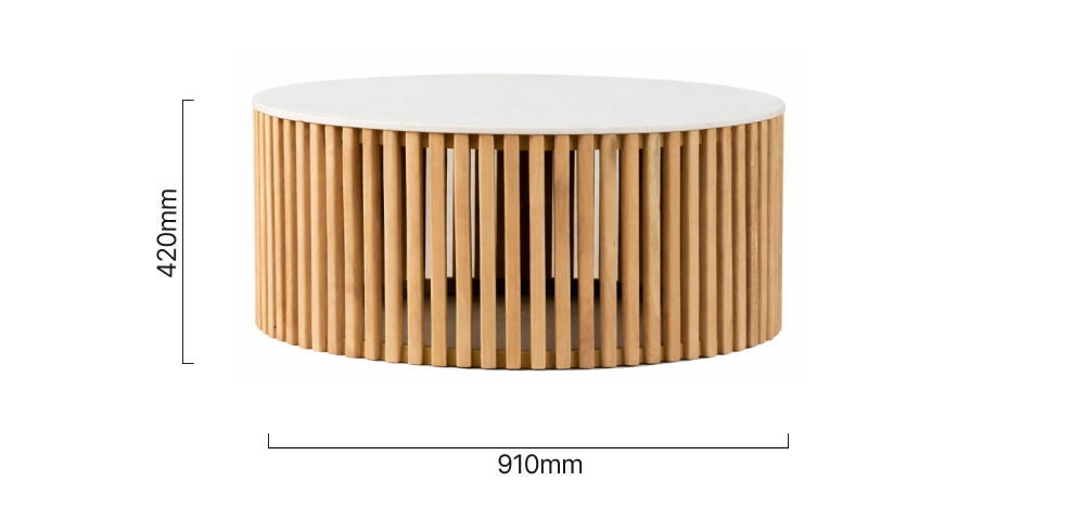 Senyati Coffee Table Dimensions
