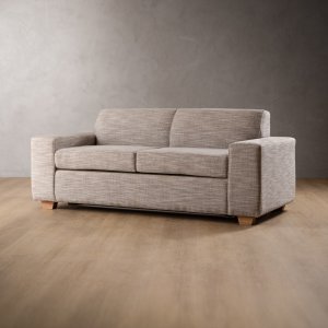 Karoo Fabric Sleeper Couch Stone Pixels