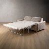 Karoo Fabric Sleeper Couch Stone Pixels