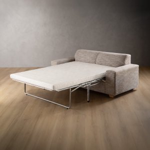 Karoo Fabric Sleeper Couch Stone Pixels