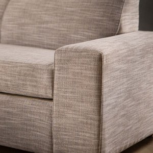 Karoo Fabric Sleeper Couch Stone Pixels