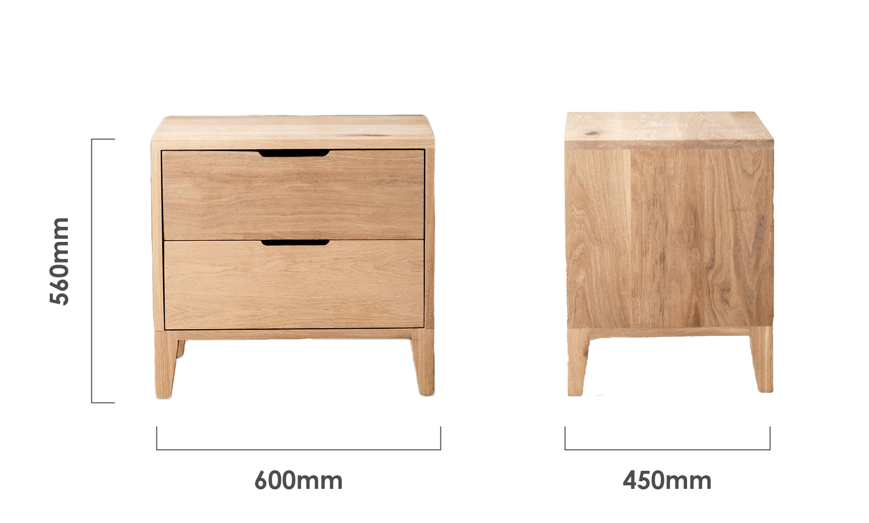 cape-town-two-drawer-bedside-oak-dimensions