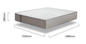 visco-pedic-horizon-queen-mattress-dimensions