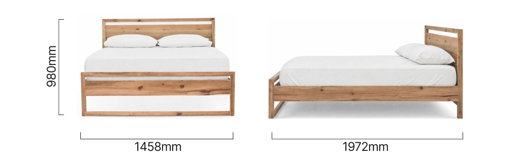 Danabaai_Bed_Double_BW_Dimensions