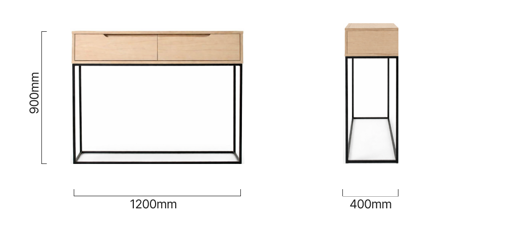 Tankwa_Server_2_Drawers_Pale_Wheat_Dimensions